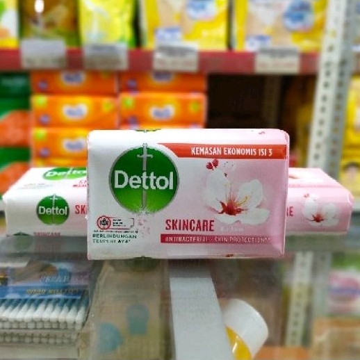 Jual DETTOL BAR SOAP SKINCARE 100 GRAM / SABUN MANDI BATANG DETOL ...