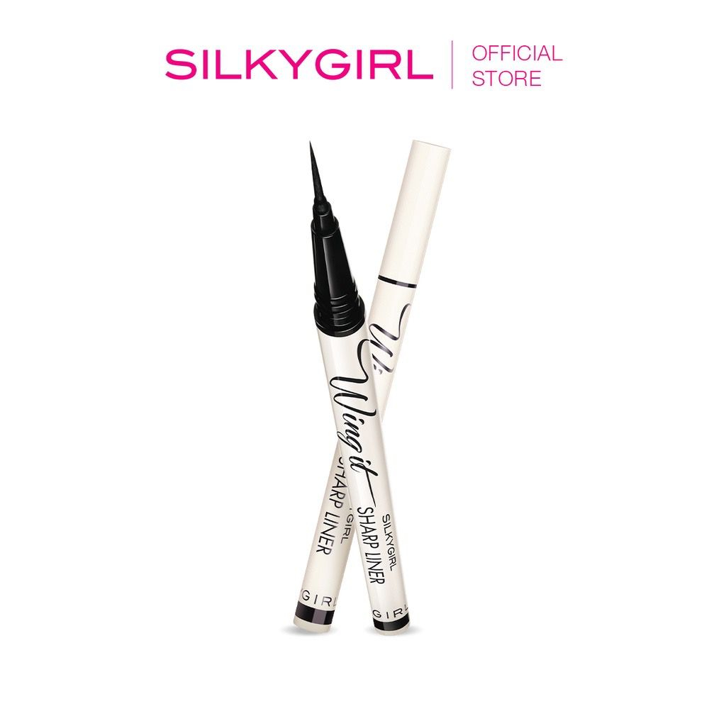 Jual SILKYGIRL Wing It Sharp Liner Super Black Shopee Indonesia