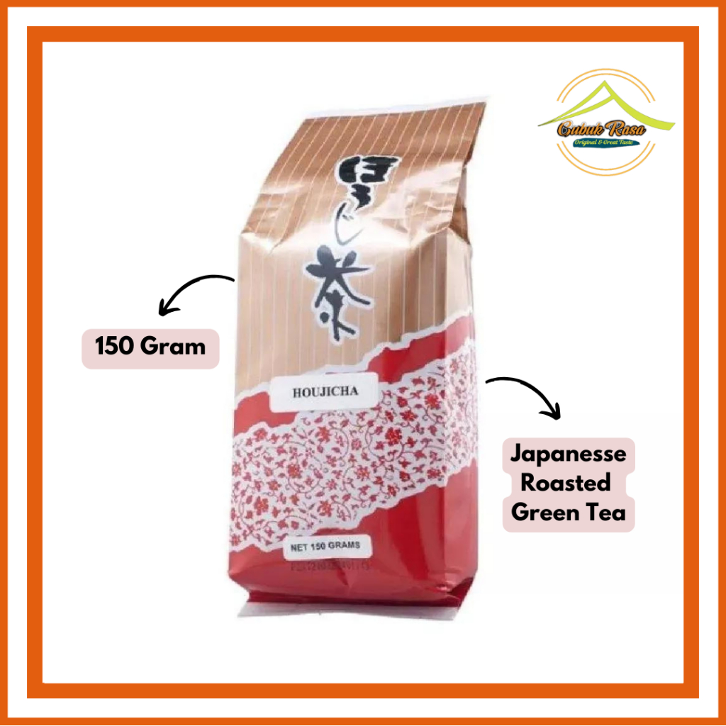 Jual JAW HOUJICHA Teh Hijau/Japanese Roasted Green Tea/Teh Hijau ...
