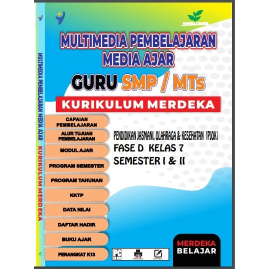 Jual CD MODUL AJAR KURIKULUM MERDEKA PJOK FASE D KELAS VII & VIII SMP ...