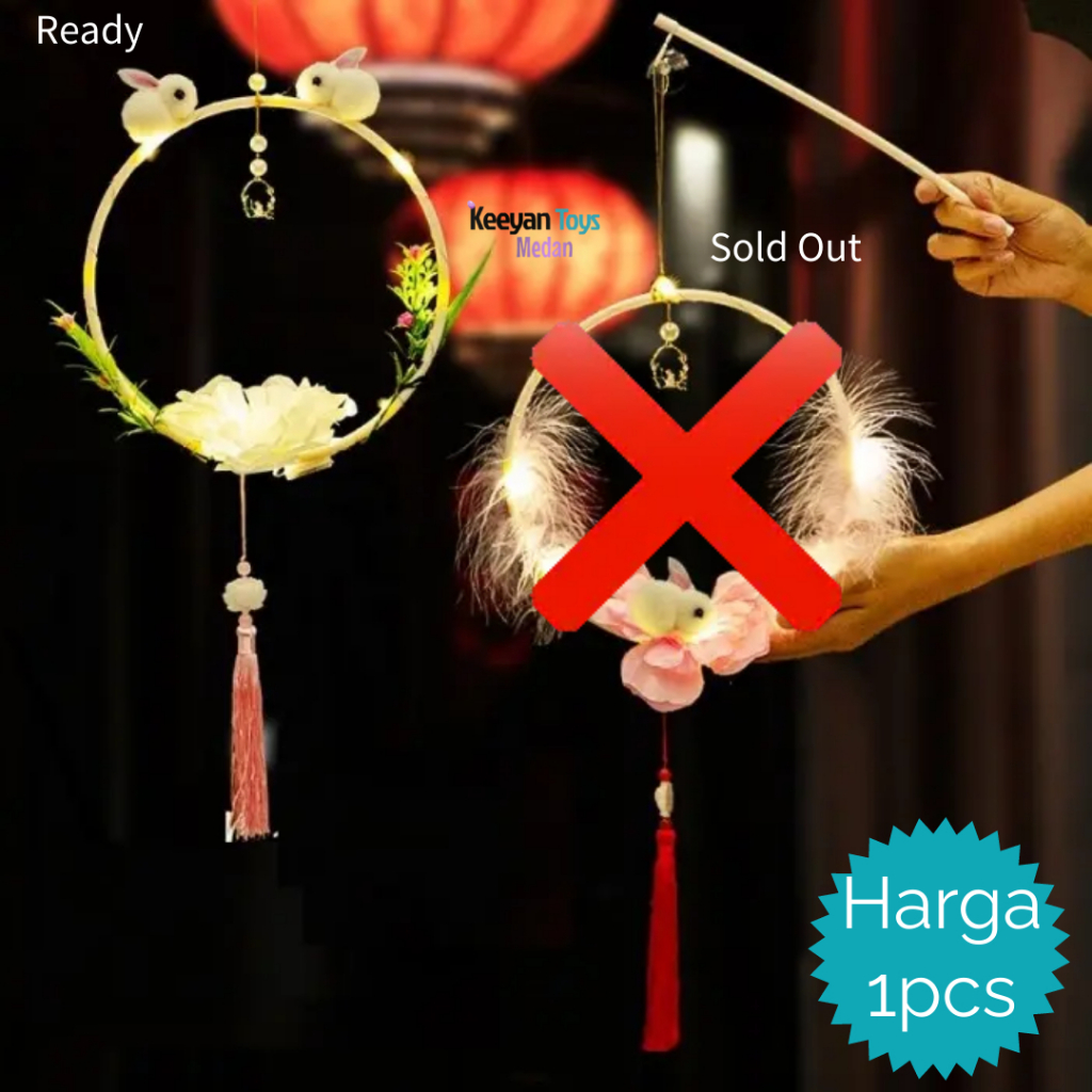Jual Lampion DIY Bunny,DIY Lantern Lampion Rabbit Mooncake Festival ...