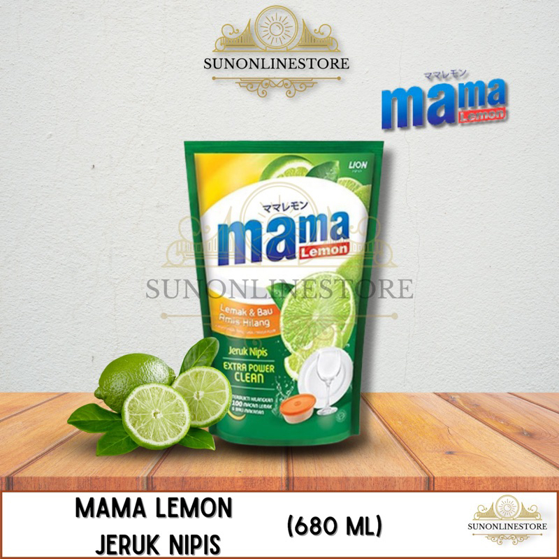 Jual Mama Lemon Jeruk Nipis 680ml Shopee Indonesia 7814