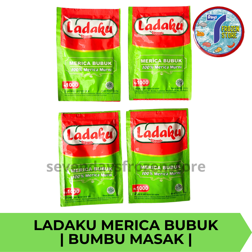 Jual Ladaku Merica Bubuk | Bumbu Masak Kemasan 2.5 Gr | Shopee
