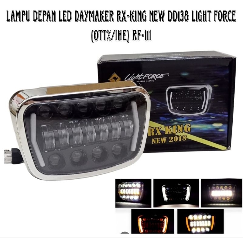 Jual LAMPU DEPAN LED DAYMAKER RXK NEW / RX KING 5547 / LAMPU MODIFIKASI