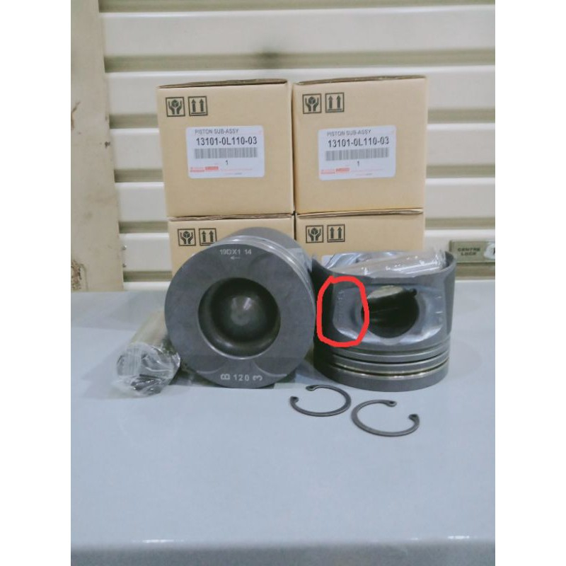 Jual Piston Assy Seher Toyota Hilux Cc Land Cruiser Prado