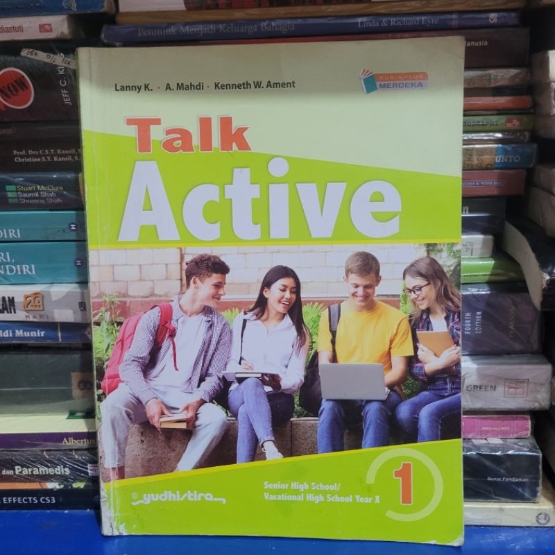 Jual BUKU BEKAS YUDISTIRA - TALK ACTIVE KELAS 1 SMA KURIKULUM MERDEKA ...