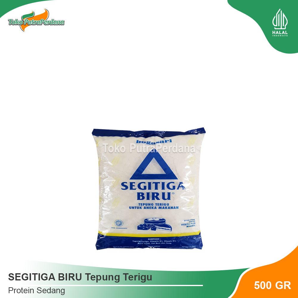 Jual SEGITIGA BIRU Tepung Terigu 500gr | Shopee Indonesia