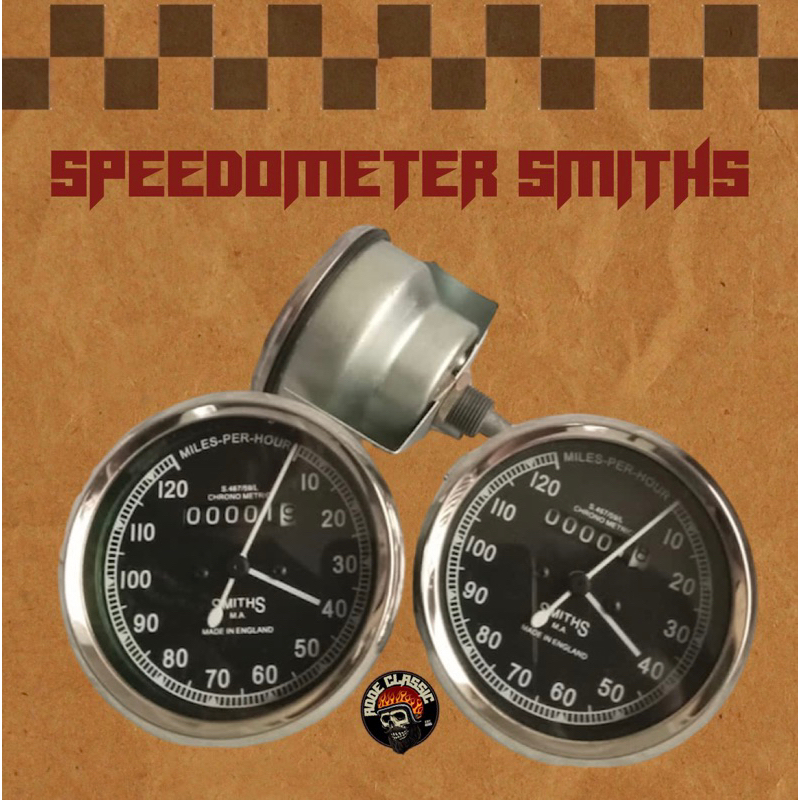 Jual speedometer SMITHS motor classic BSA NORTON TRIUMPH MATCHLESS ...