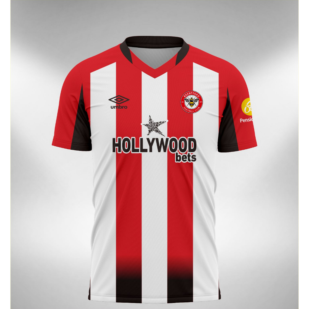 Jual Jersey Brentford Home 2023 2024 Shopee Indonesia