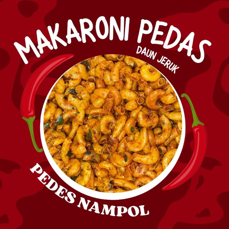 Jual Makaroni Pedas Daun Jeruk Makaroni Bantet Pedas Gurih Shopee