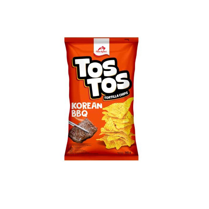 Jual Tos Tos Tortilla chips Korean BBQ 145gr | Shopee Indonesia