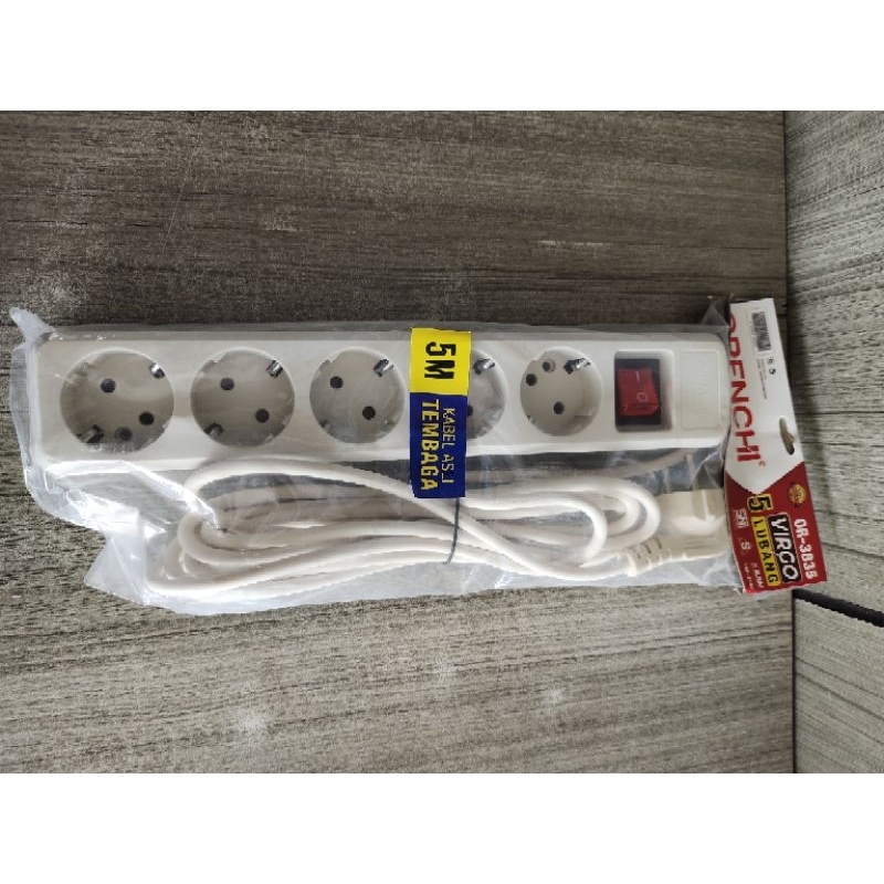 Jual KABEL OLOR ORENCHI 5 LUBANG 3 METER / 5 METER | Shopee Indonesia