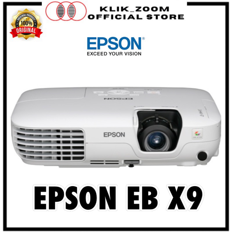 Jual PROYECTOR EPSON EB X9 ORIGINAL Shopee Indonesia