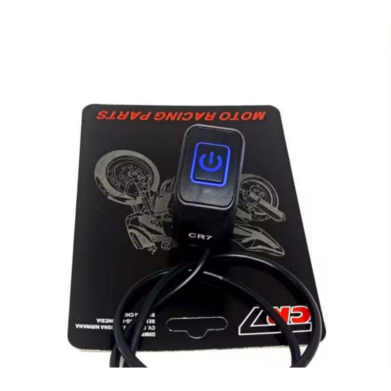 Jual saklar on off light switch stang menyala tombol power stang ...