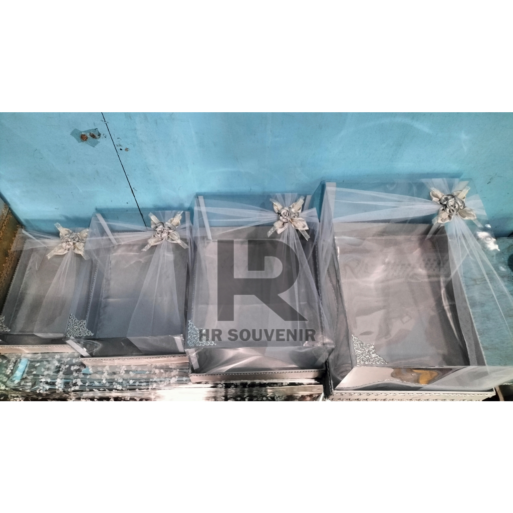 Jual Kotak Box Hantaran Seserahan Hampers Tile Silang ( Satuan / Bijian ...