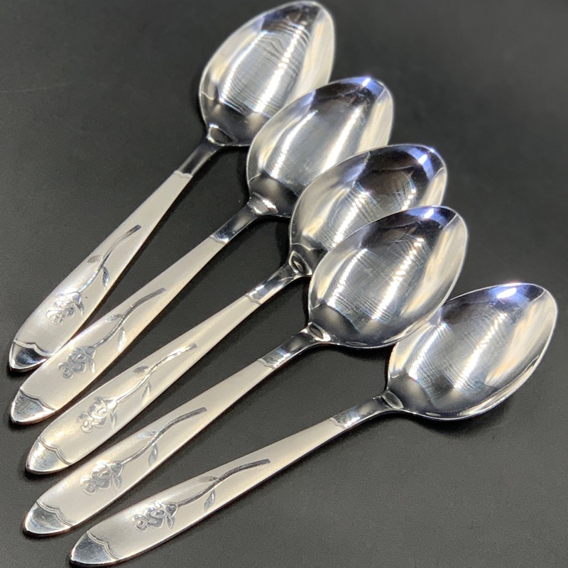 Jual Sendok makan stainless tebal isi 12pcs | Shopee Indonesia