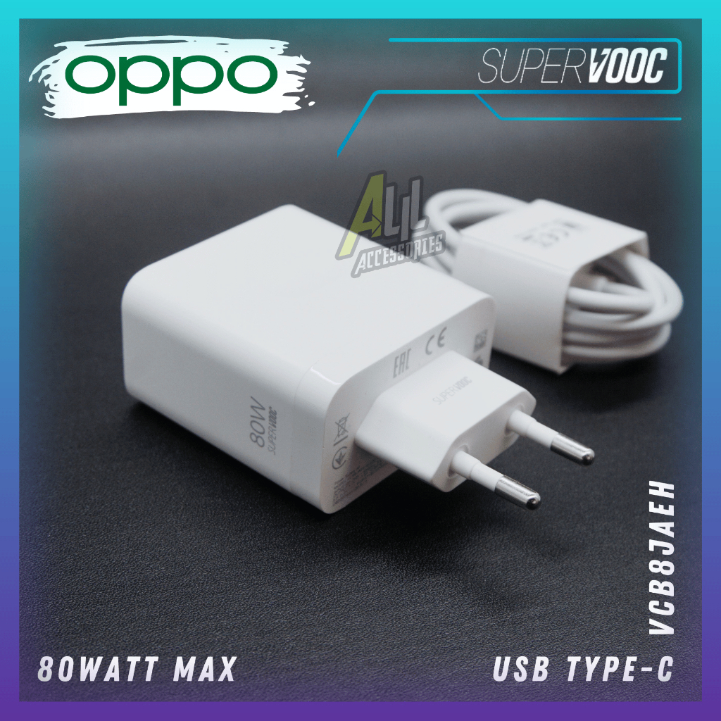 Caricabatterie Originale OPPO SuperVOOC 80W Modello VCB8JAEH – Bianco, Compatibile Con Find X8 Pro E Joy 3 - Foto 3