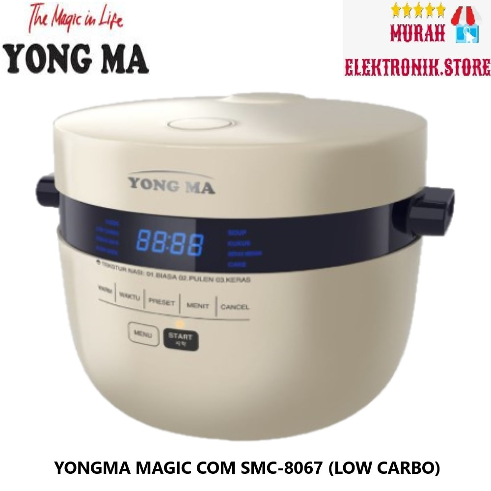 Jual YONG MA Rice Cooker/Magic Com/Penanak Nasi Digital Low Sugar Carbo