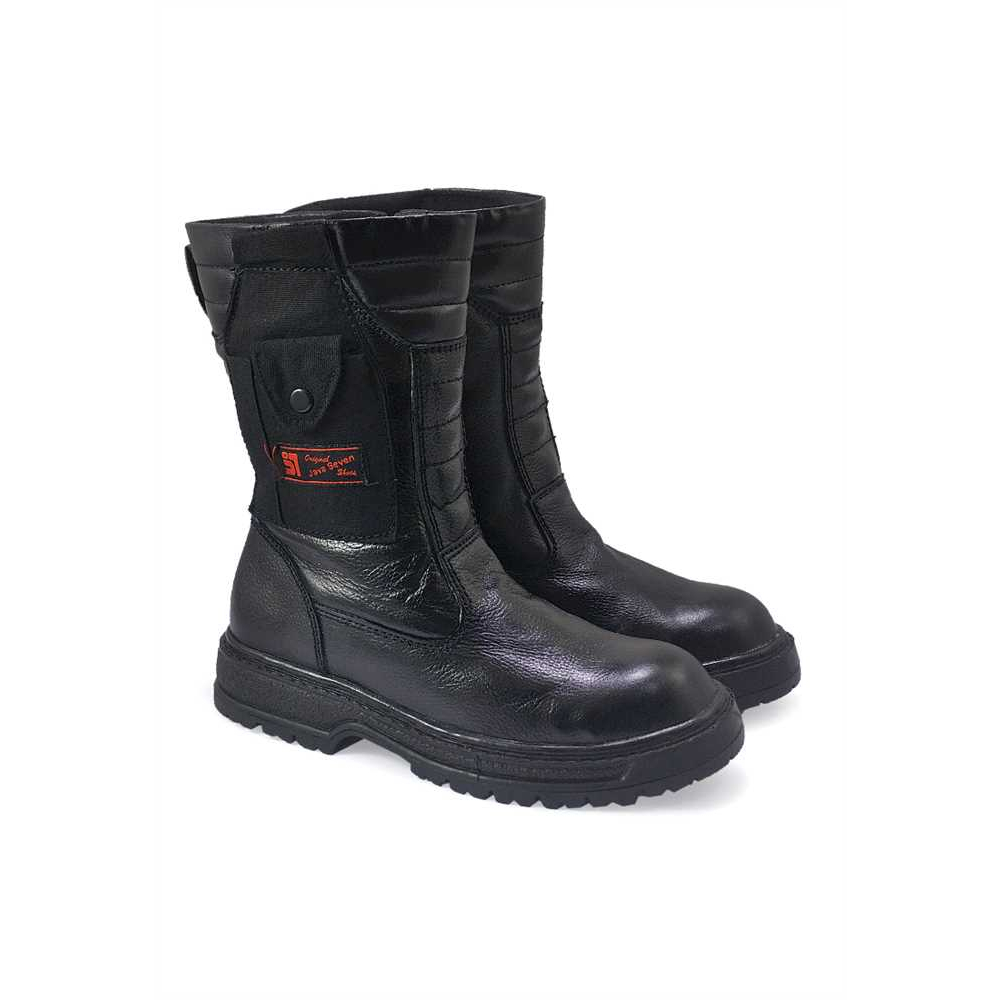 Jual Sepatu Boots Safety Pria Java Seven Bjb Shopee Indonesia