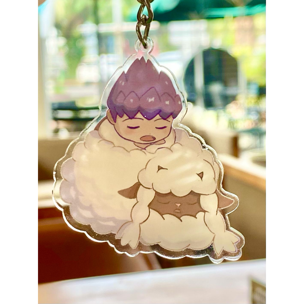 Jual Keychain Pokemon Sword and Shield (Hop dan Wooloo) | Shopee Indonesia