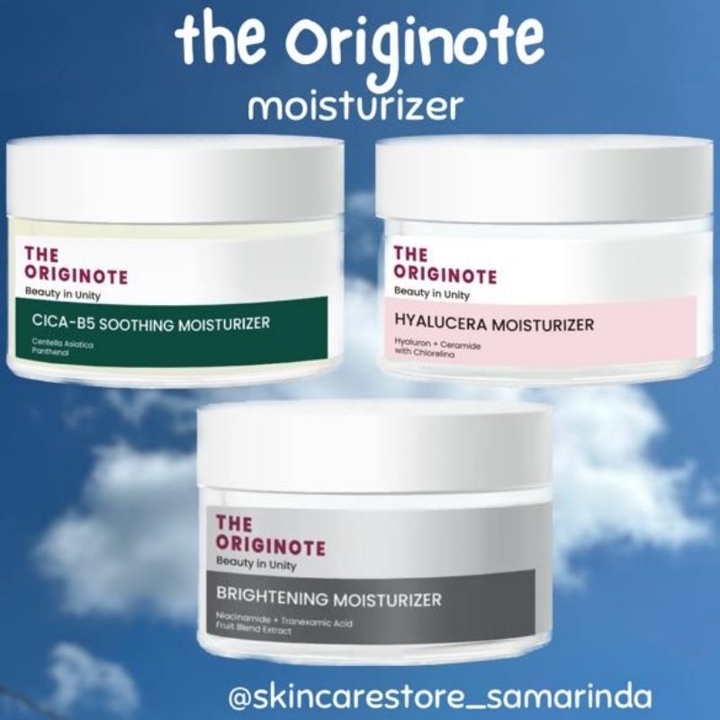 Jual The Originote Hyalucera Moisturizer Hyaluronic Acid + Ceramide