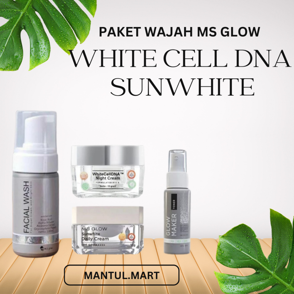 Jual Paket Wajah Ms Glow Original Barcode Acne Luminous Ultimate Whitening Shopee