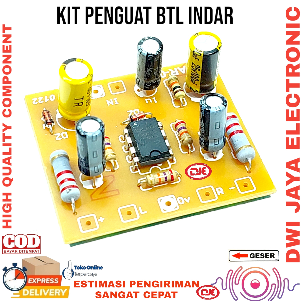 Jual KIT PENGUAT BTL INDAR kit penguat b t l | Shopee Indonesia