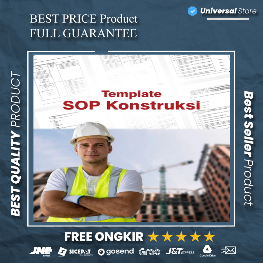 Jual SOP Perusahaan Konstruksi S.O.P Kontraktor KonstruksiKAP ...