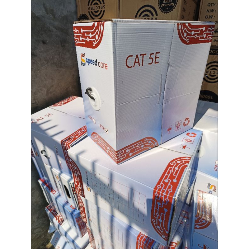 Jual KABEL LAN FTP CAT5E SPEED CORE 305M Shopee Indonesia