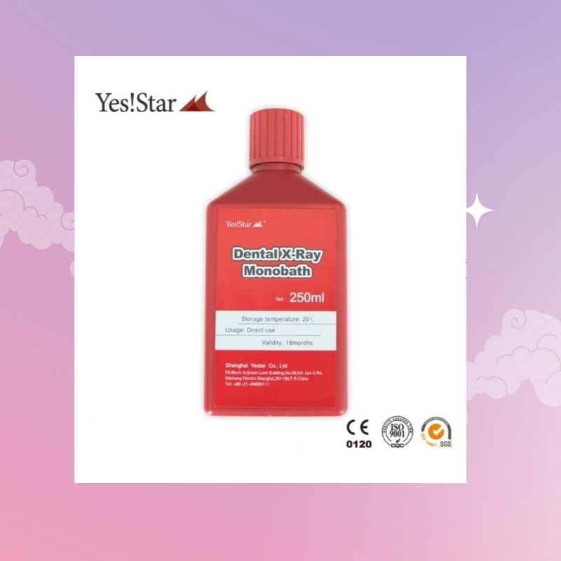 Jual Dental X Ray Monobath 250ml Cairan Pencuci Film XRay Gigi Air