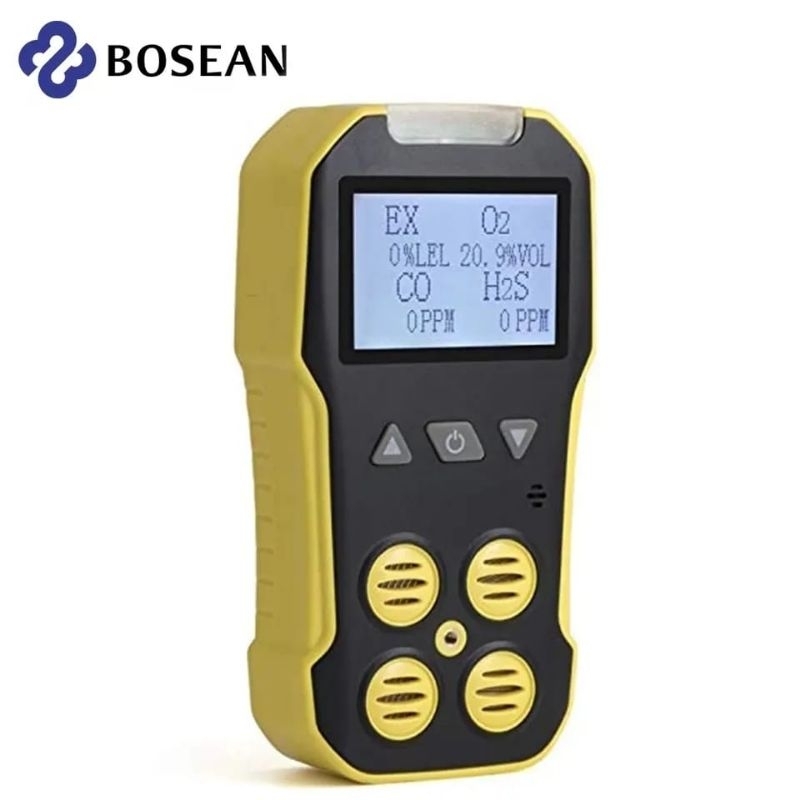 Jual Gas Detector 4 in 1 O2 CO H2S LEL BOSEAN BH-4A EX CH4 Monitor ...