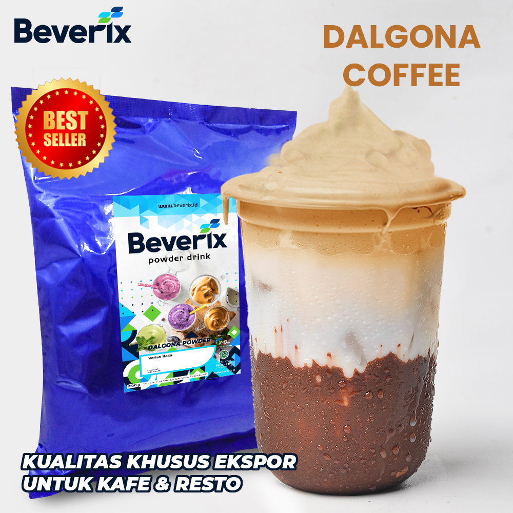 Jual BEVERIX Bubuk Minuman Sticky Milk Premium Dalgona Rasa Kopi ...