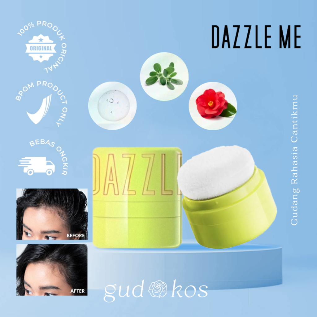 Jual DAZZLE ME SOS Hair Powder Oil Control Rambut Lepek Mattifying