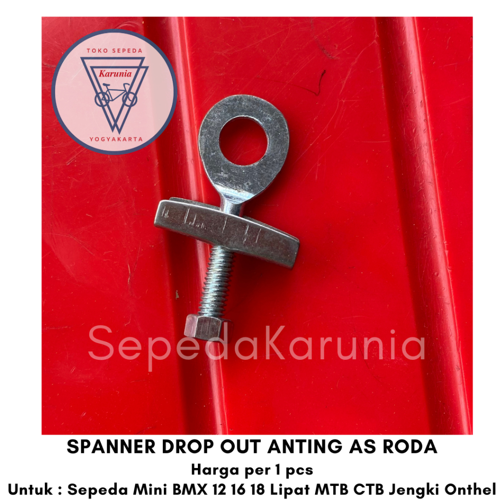 Jual Spanner Spaner Anting Drop Out As Roda Stelan Pengatur Rantai Tahanan Tensioner Bmx Fixie