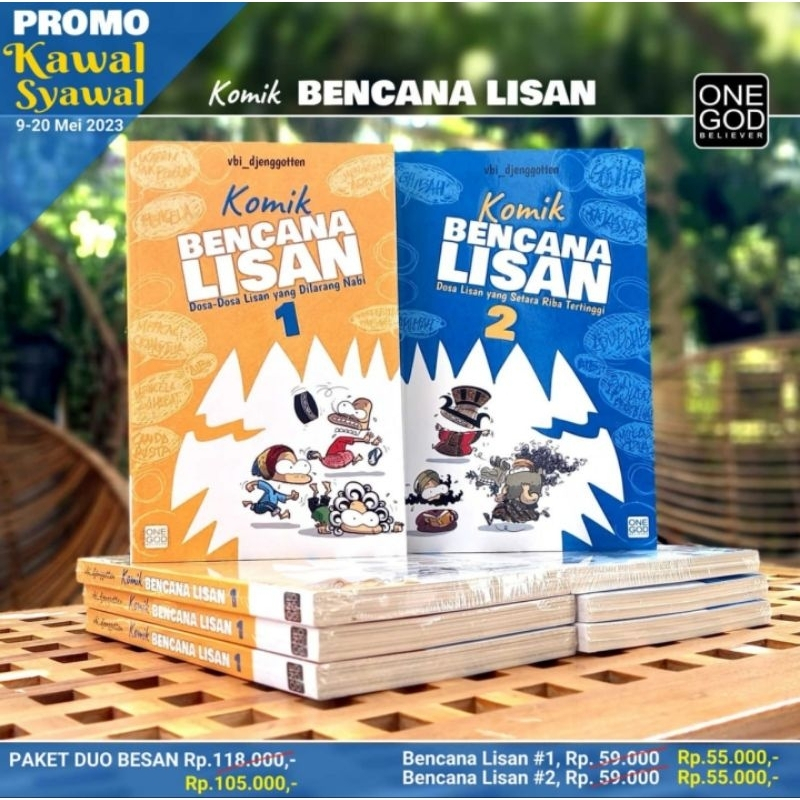 Jual PAKET KOMIK BESAN BENCANA LISAN 1 & 2 VBI DJENGGOTEN | Shopee ...