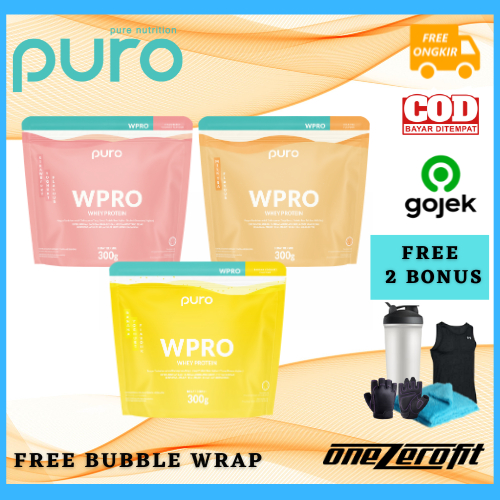 Jual PURO WPRO 300 Gram W PRO Whey Protein LABDOOR Certificate Whey