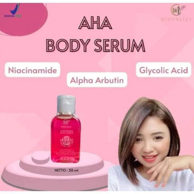 Jual Aha Body Serum Bleaching Viral Tiktok Misonells Shopee Indonesia 8604