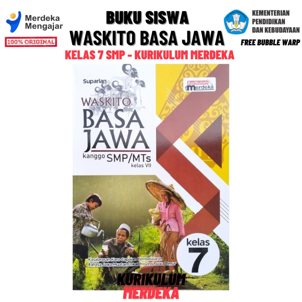 Jual Buku Siswa Waskito BASA JAWA untuk Kelas 7 SMP/MTs - KURIKULUM ...