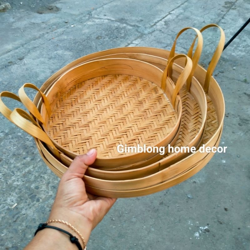 Jual TAMPAH KUPING BAMBU | WADAH BAMBU | Shopee Indonesia