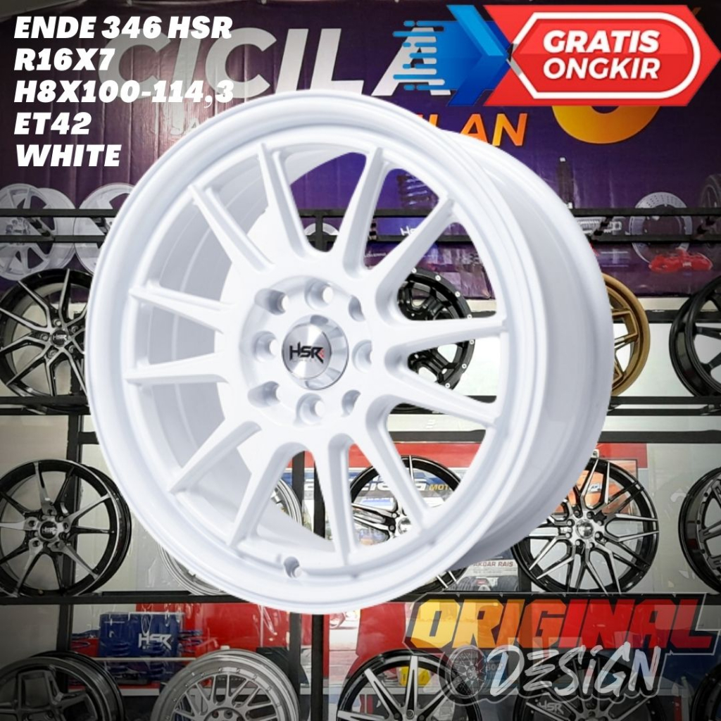 Jual Velg Mobil Brio , Jazz , Yaris , Ignis , HSR ENDE Ring 16 R16 ...