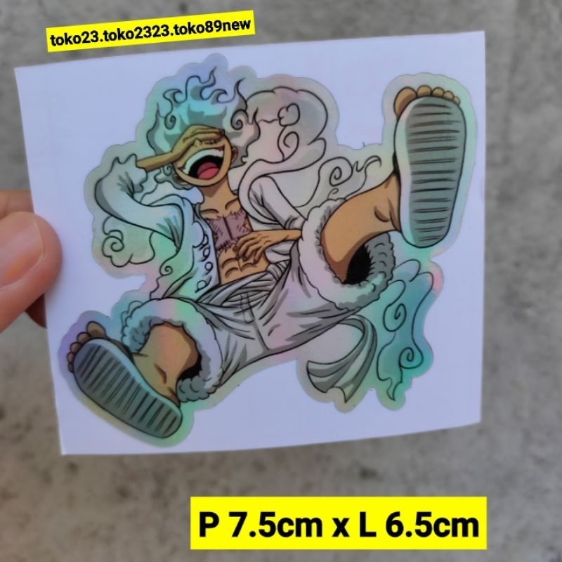Jual stiker motor one piece sticker Luffy lucu | Shopee Indonesia