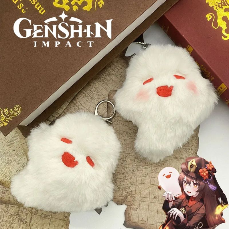 Orecchini A Clip Hu Tao Di Genshin Impact – Accessorio Cosplay Fantasia, Lega Metallica, 1 Paio