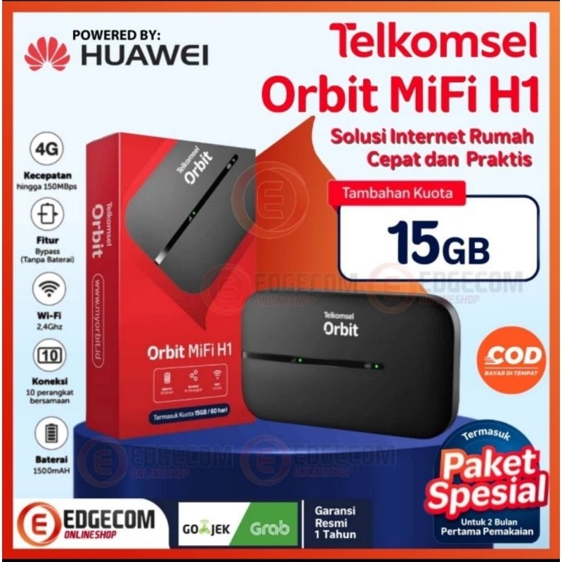 Jual Orbit Mifi H1 & MiFi N2 4G Router Portable Modem Wifi 4G All ...