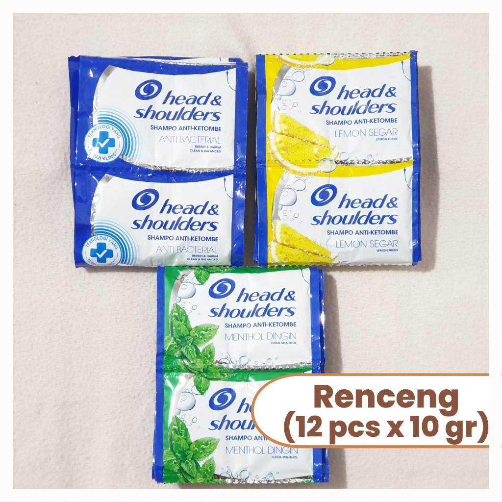 Jual Head and Shoulders Shampoo Sachet Renceng Shopee Indonesia