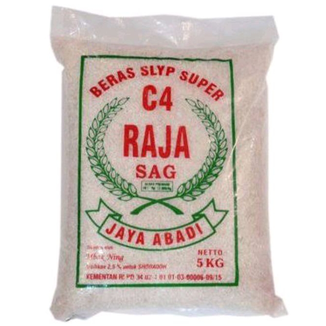 Jual Beras Super C4 5kg | Shopee Indonesia