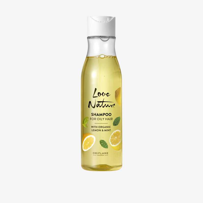 Jual 41354 Love Nature Shampoo For Oily Hair with Organic Lemon & Mint
