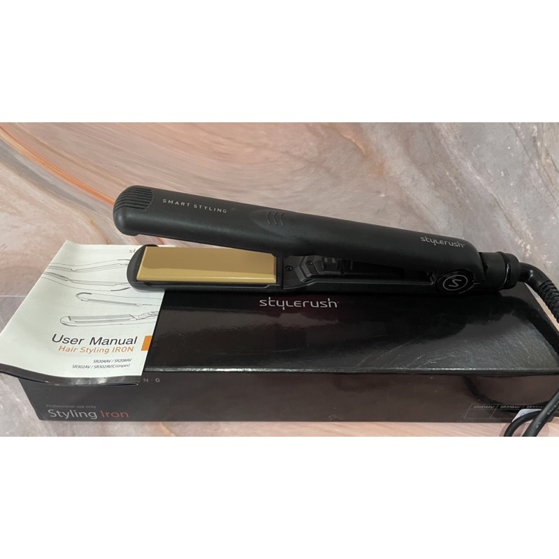 Stylerush smart styling hair straightener sales