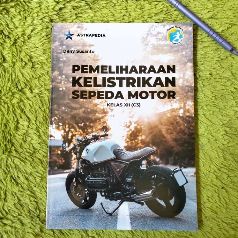 Jual Original Buku Pemeliharaan Kelistrikan Sepeda Motor Kelas 12 C3