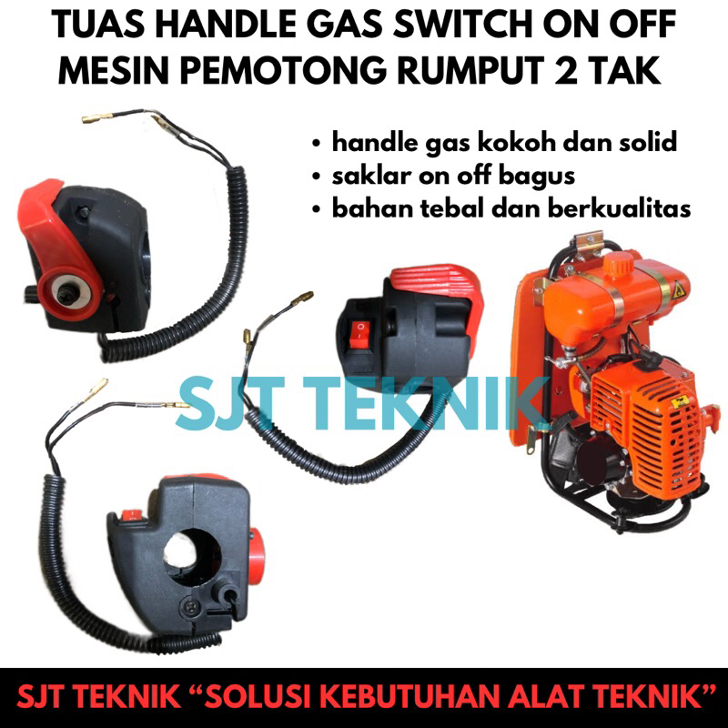 Jual Tuas gagang handle handel gas switch on off saklar on off mesin ...