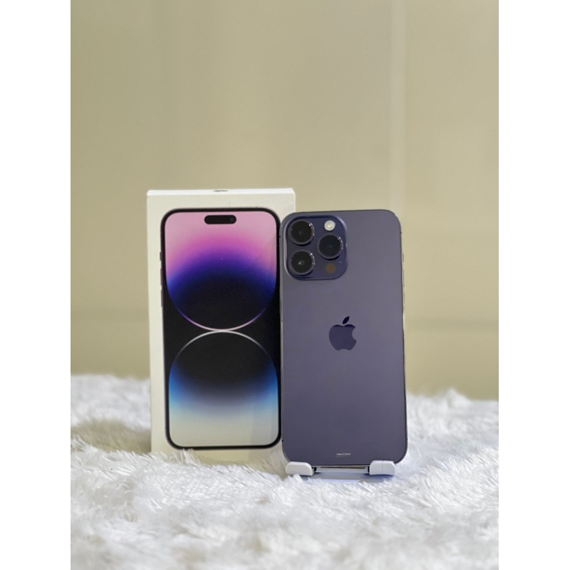 iPhone14 promax128GB deep purple【新品未開封】 - スマートフォン ...